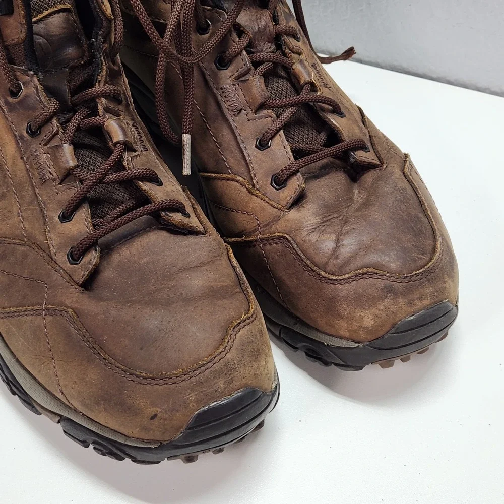 Merrell Moab Adventure Mid Waterproof Hiking Boots J91819 Mens US 12 *No Insoles